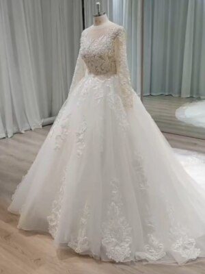 Vestido de noiva princesa Paris 2026