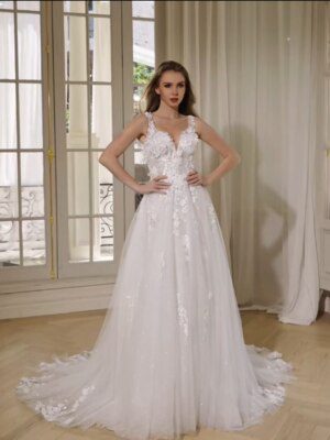 Vestido de noiva boho Frorença Tropical 2026