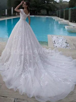 Vestido de noiva princesa Santorini 2026