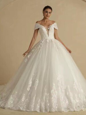 Vestido de noiva princesa Barcelona 2026