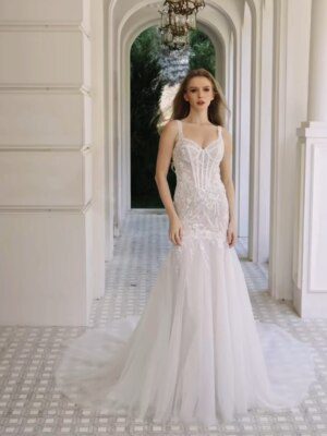 Vestido de Noiva Sereia Lisboa 2026