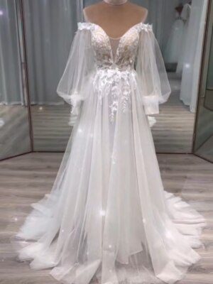 Vestido de noiva boho Bruma de Zurique 2026